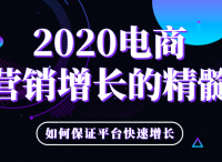 2020電商營銷增長的精髓是什么